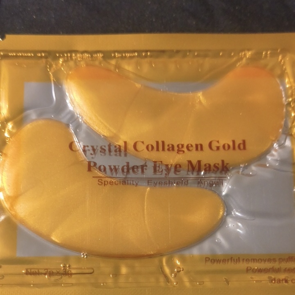 Crystal Collagen Gold Powder Eye Mask